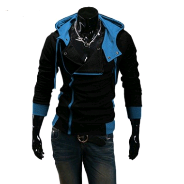Korean Style Men's Hooded Slim Fit Hoodie Jacket