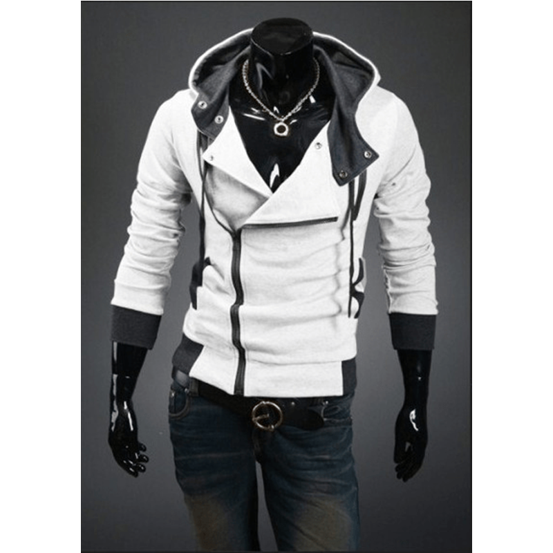Korean Style Men's Hooded Slim Fit Hoodie Jacket