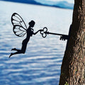 Fairy Silhouette Garden Wall Art for Home and Patio