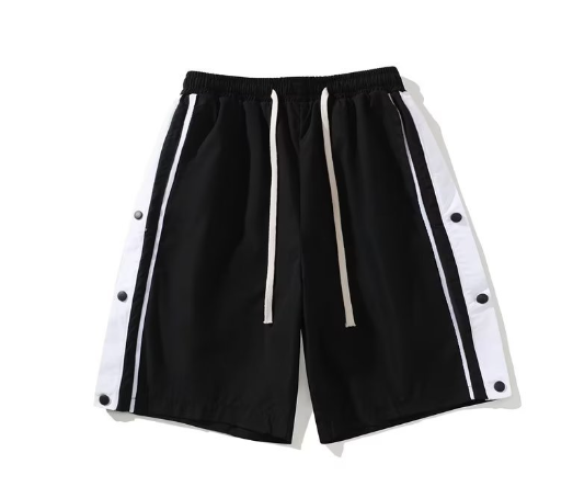 Men's Hip-Hop Drawstring Basketball Shorts - Summer Style