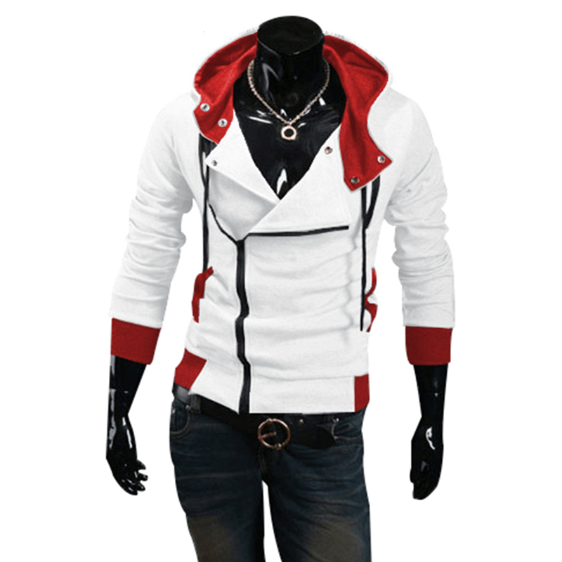 Korean Style Men's Hooded Slim Fit Hoodie Jacket